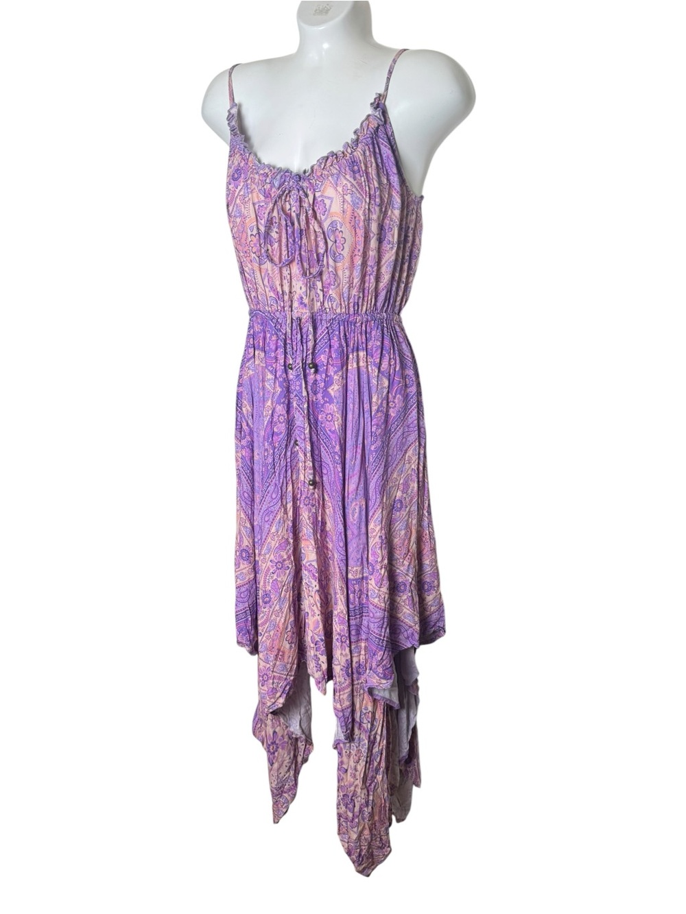 Spell & The Gypsy Collective Farrah Kerchief Sundress in Lilac - Picture 5 of 14